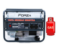 Генератор газ/бензиновий FORZA FPG4500E 2.8/3 кВт 220В